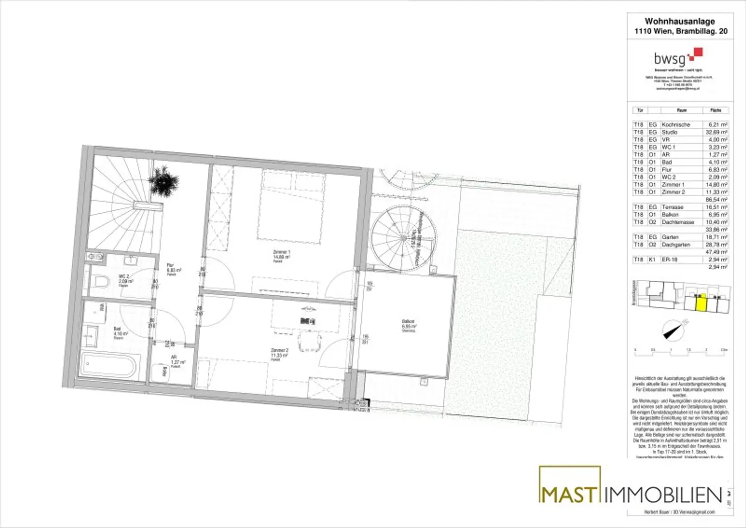 *NEU* Town-House mit bis zu 3,1 m Raumhöhe und Dachterrasse
