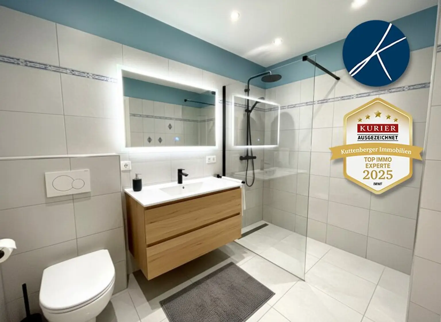Nahe Casino Baden! vermietete (bis 31.10.26) Dachgeschoßwohnung in Top-Lage: 1 Zimmer, Loggia & Grünblick zum Kurpark Baden, Niederösterreich für nur 149.999,00 €!