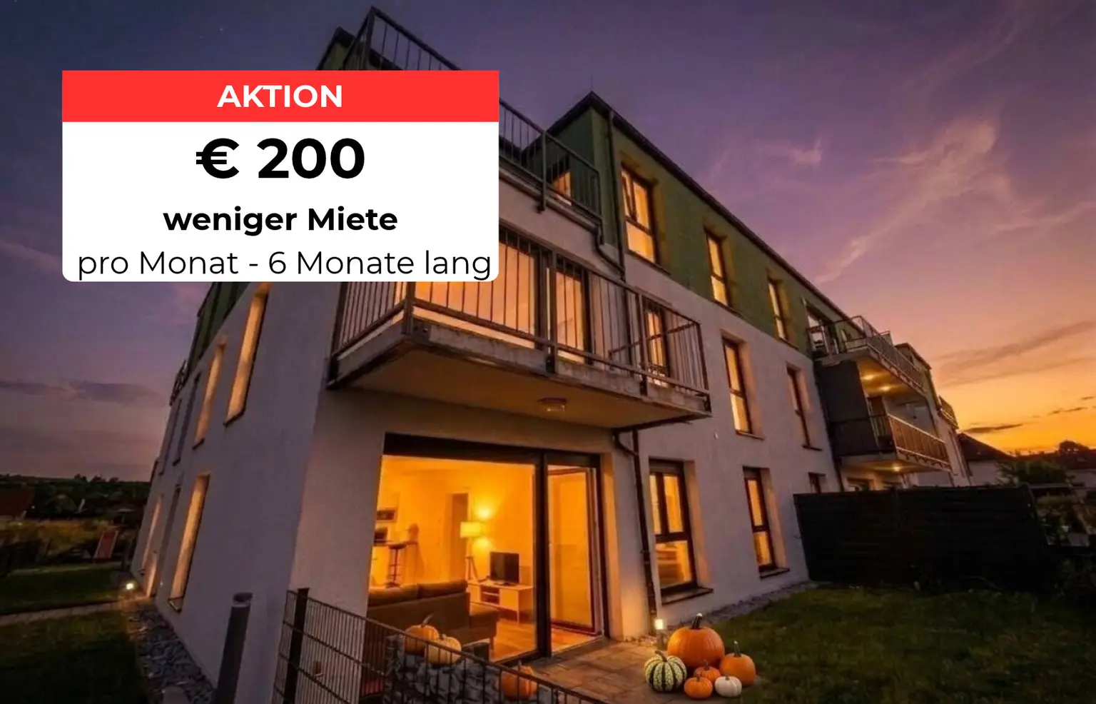 73 m² Wohntraum mit ca. 43 m² eigenem Garten und Terrasse