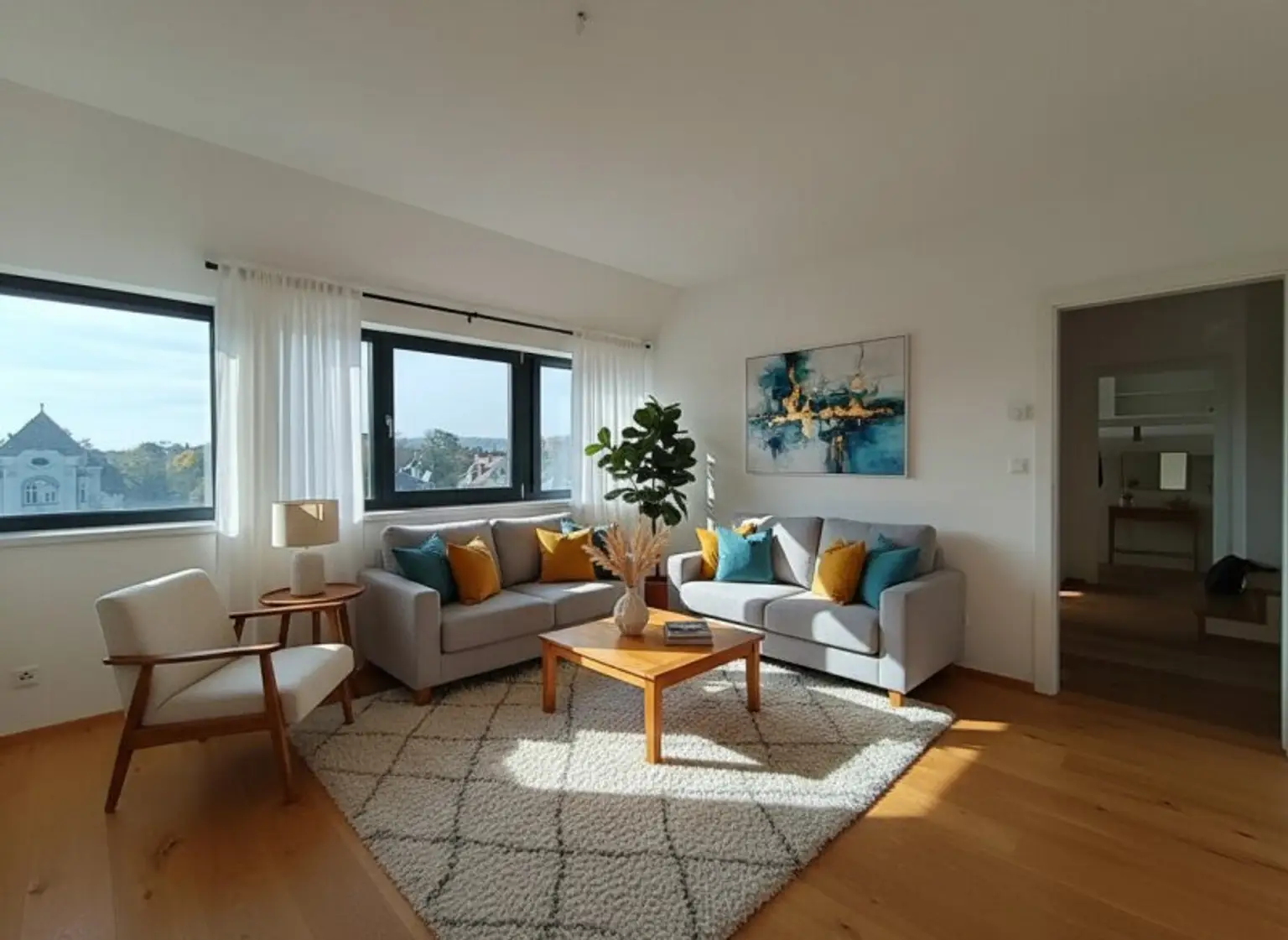 EXCLUSIVE MAISONETTE WITH PRIVATE ROOF TERRACE