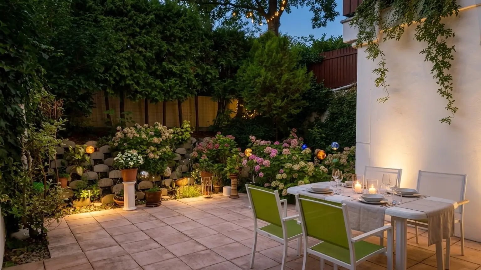 Gartenwohnung mit Pool- und Wellnessbereich