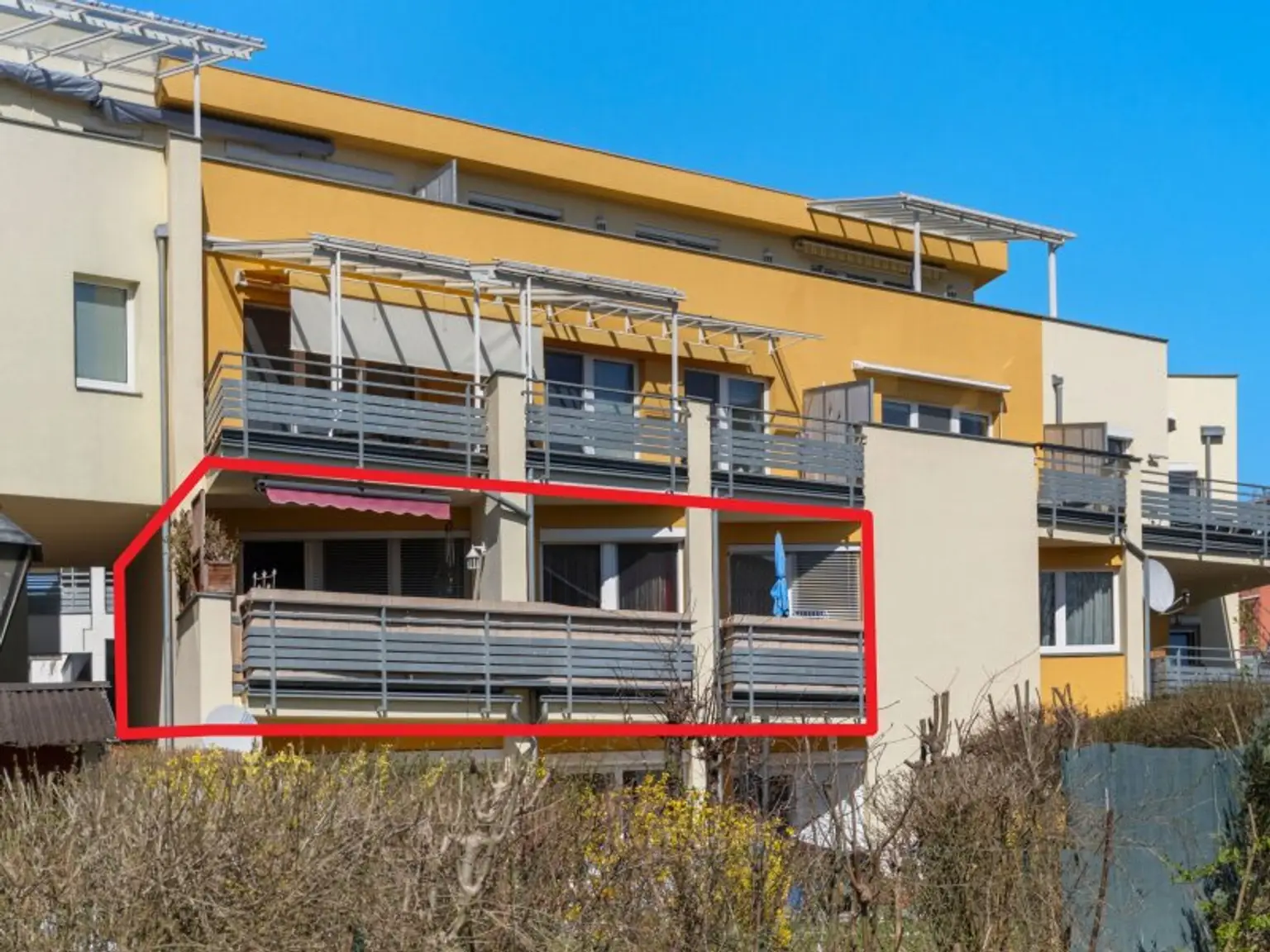 Schöne, sonnige und ruhige 85,00m² 3 Zi Terrassenwohnung in Feschnig - Mantschehofgasse