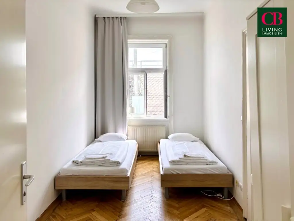 Wohnen im gediegenen Altbau – 3-Zimmer-Wohnung in ruhiger Lage Nähe Liechtensteinpark