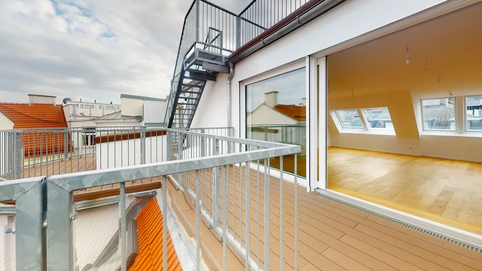 "Urban Oasis" - Moderne DG-Wohnung mit unvergleichlicher Dachterrasse