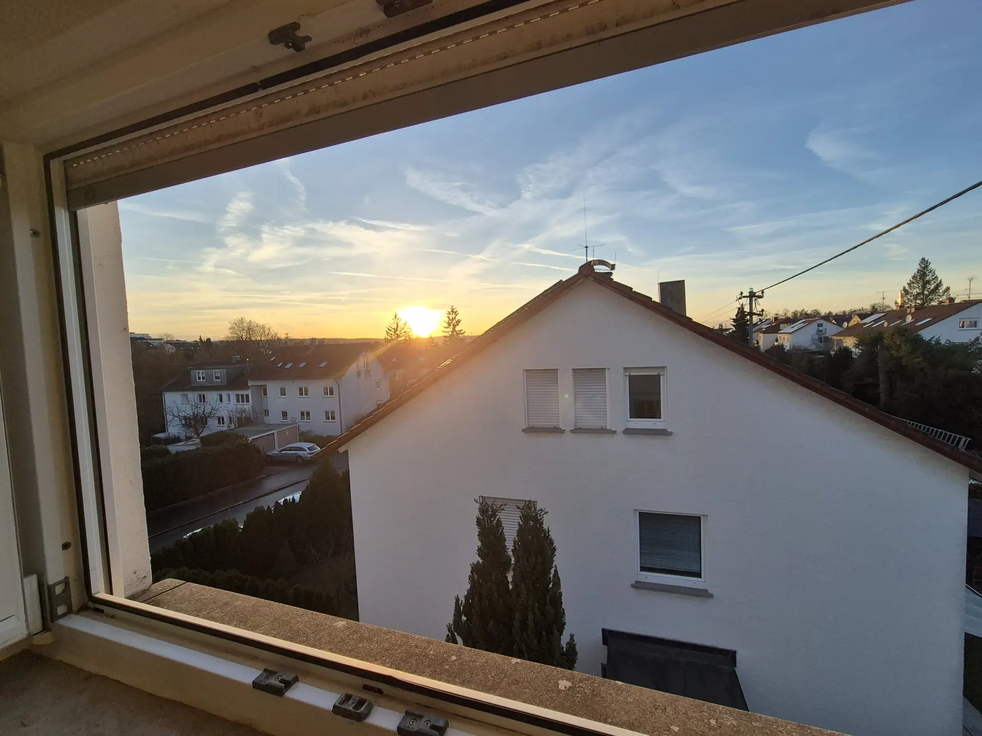 Aussicht gen Westen Kinderzimmer