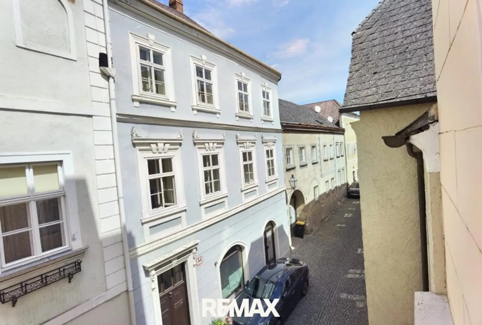 Ausblick ins historische Stein