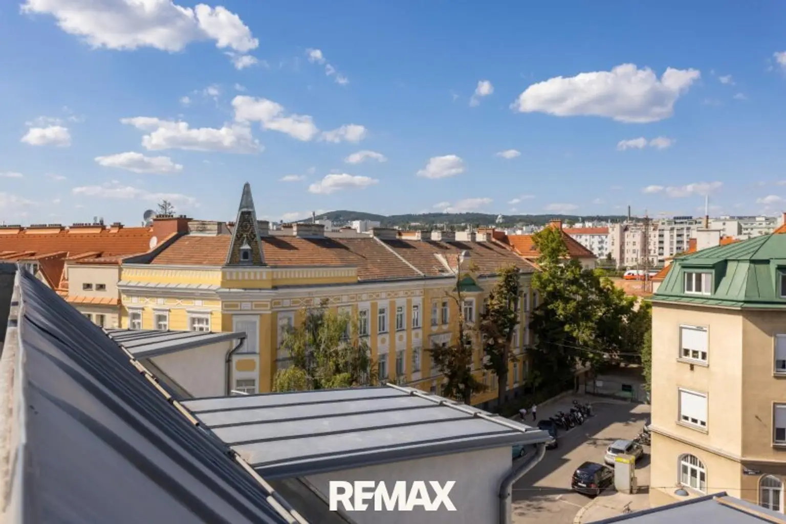 Dachterrassen-Ausblick