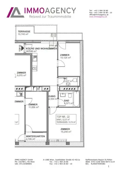 Urbanes Wohnglück – 3-Zimmer Wohnung am Neubaugürtel