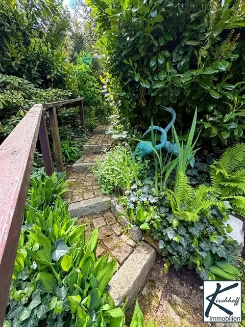 Treppe im Garten