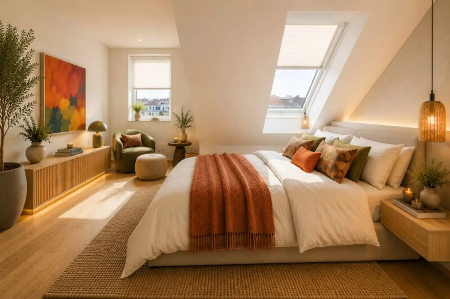 Möblierungsvorschlag Schlafzimmer