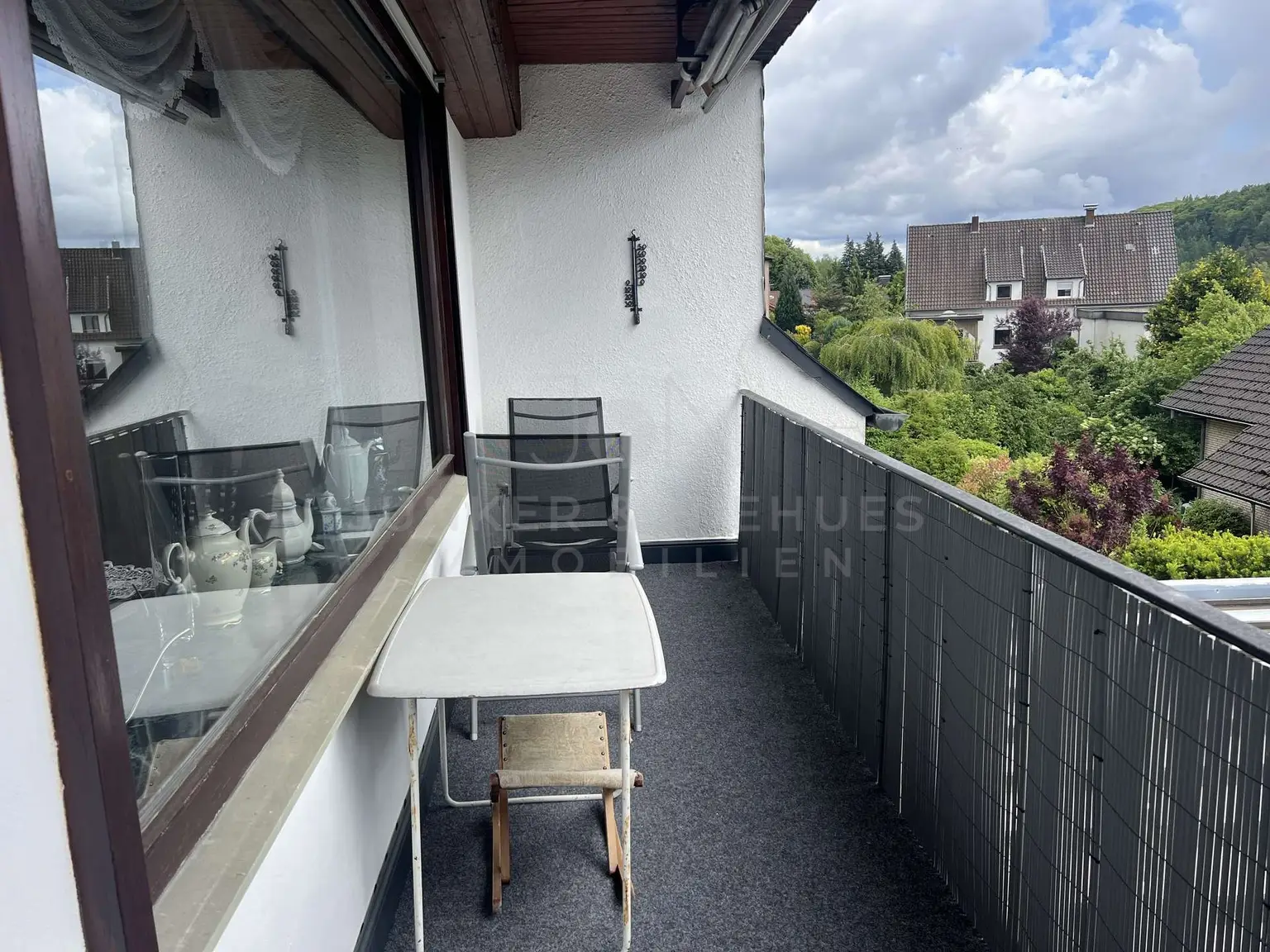 Loggia mit Fernblick