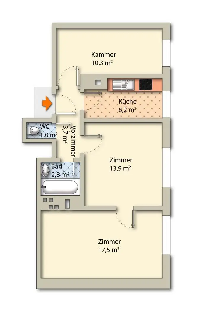 Wohntraum mit Potenzial: Nähe Donauinsel & perfekte Anbindung
