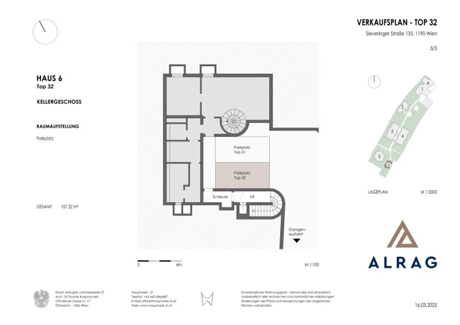 Luxus-Maisonette-Wohnung inkl. Stellplatz | 4,5 Zimmer & 3 Terrassen | Lebensqualität pur in Sievering