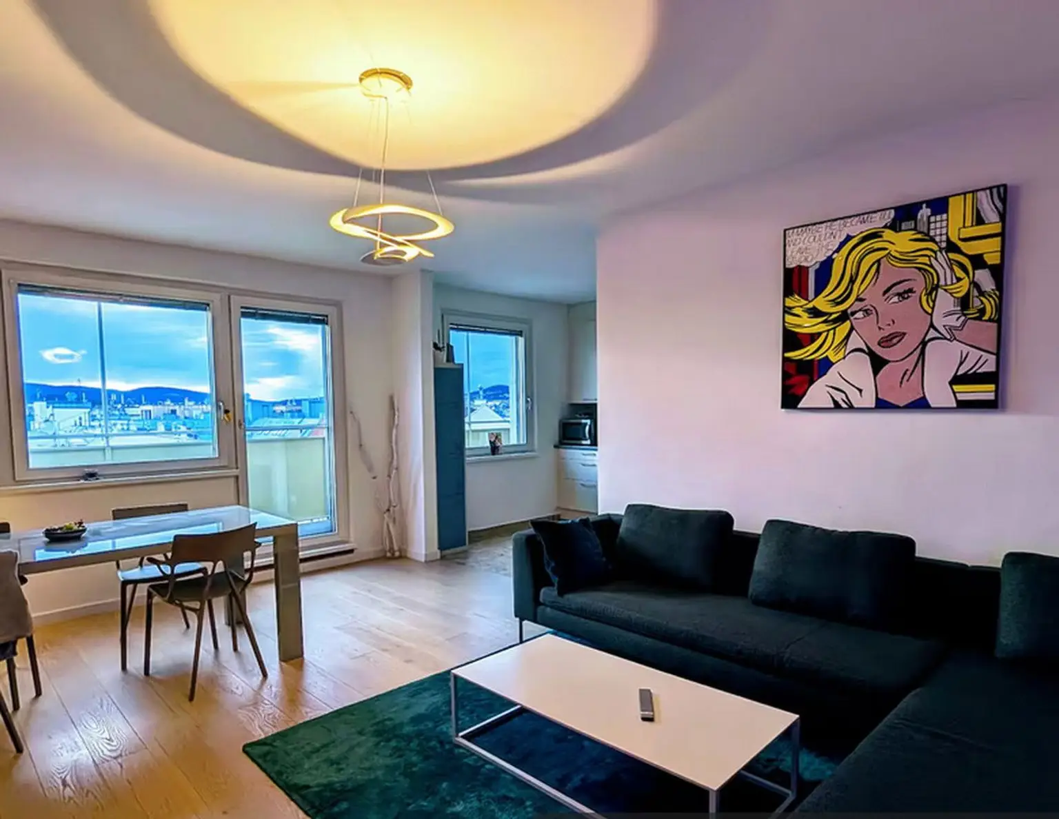 Dachgeschoß-Wohnung mit Terrasse und Fernblick über Wien (PROVISIONSFREI)