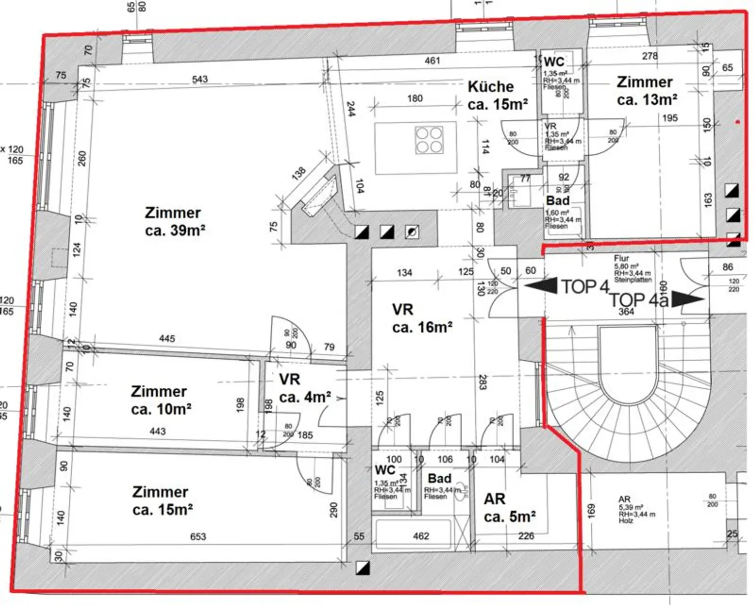 Altbauwohnung nähe Stephansplatz