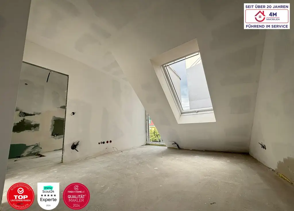 Erstbezug! Helle Neubauwohnung mit Terrasse im 4. Liftstock – perfekt für Paare & Jungfamilien