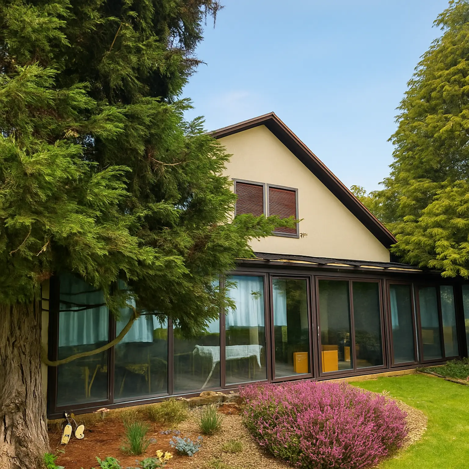 Veranda Gartenansicht