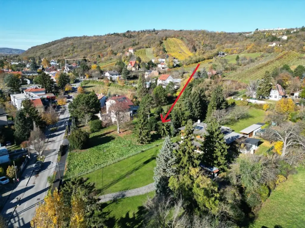Traumhafte Fahnenparzelle am Fuße des Bisambergs