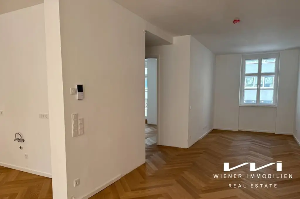 Grünblick ins Quartier Starhemberg - 4 Zimmerwohnung mit Balkon