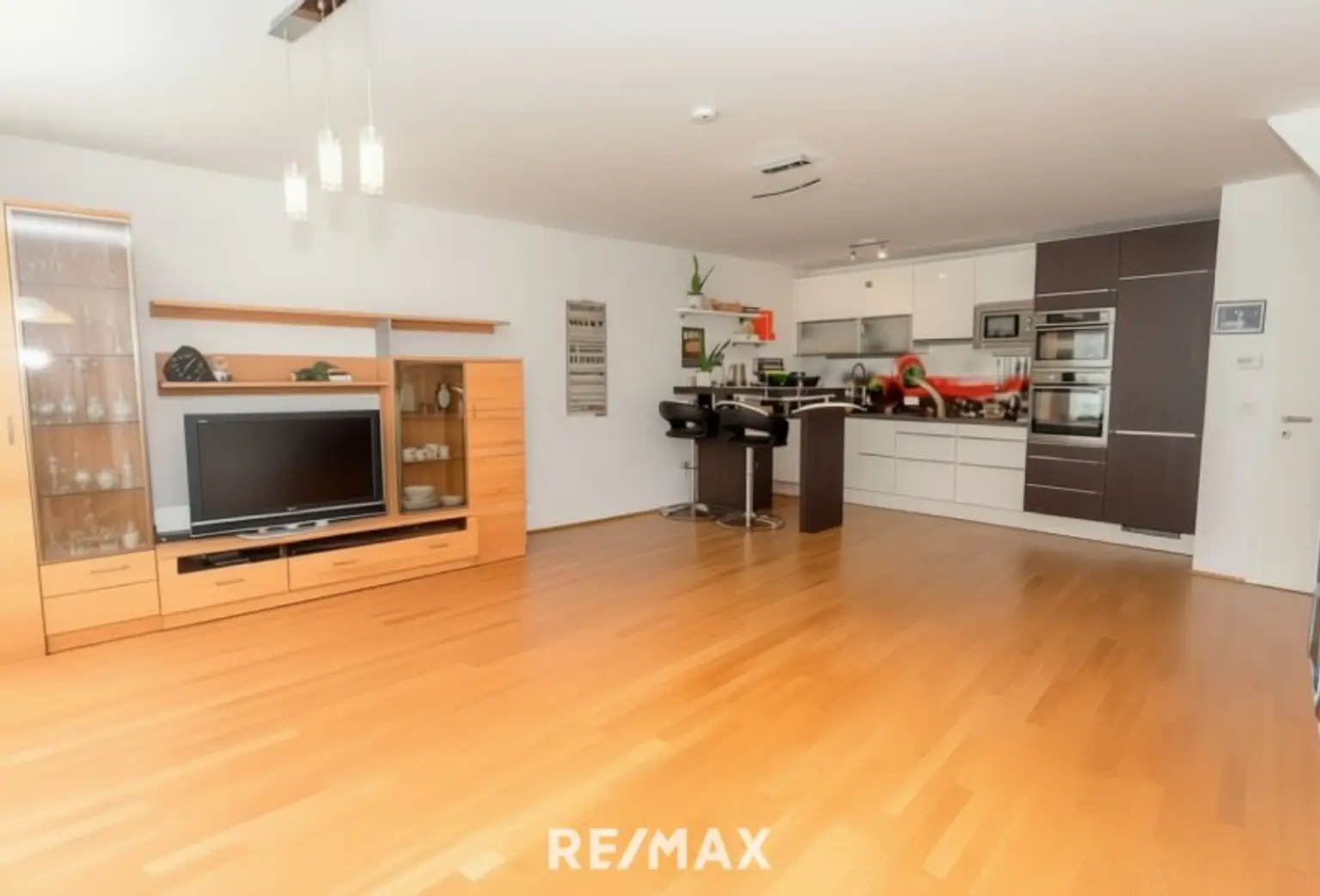 Wohnküche ohne Esstisch