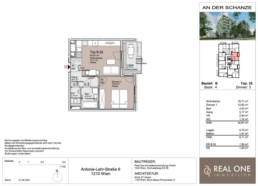 PROVISIONSFREI - THE WATERFRONT CURIOSITY - ABSOLUTE SELTENHEIT – EIGENGRUND BEI DER ALTEN DONAU!