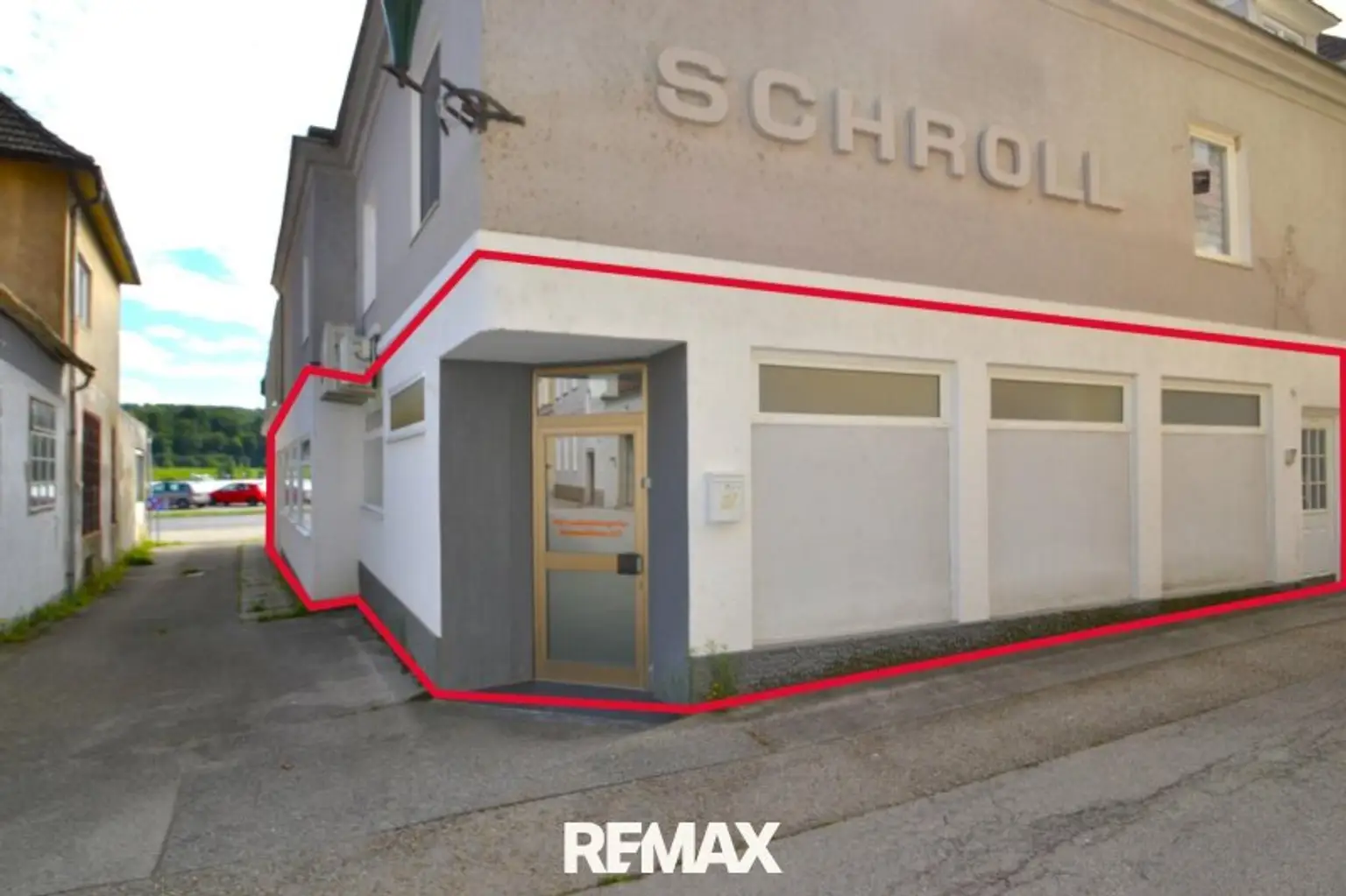 Ansicht von der Marktstraße