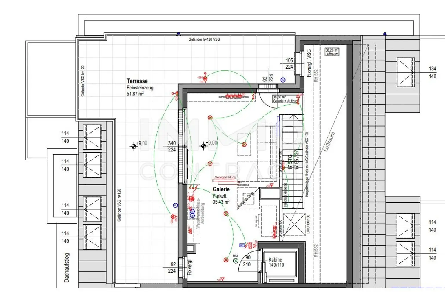 Luxus & Ruhe vereint – 5-Zimmer-DG-Wohnung mit Weitblick. ERSTBEZUG!