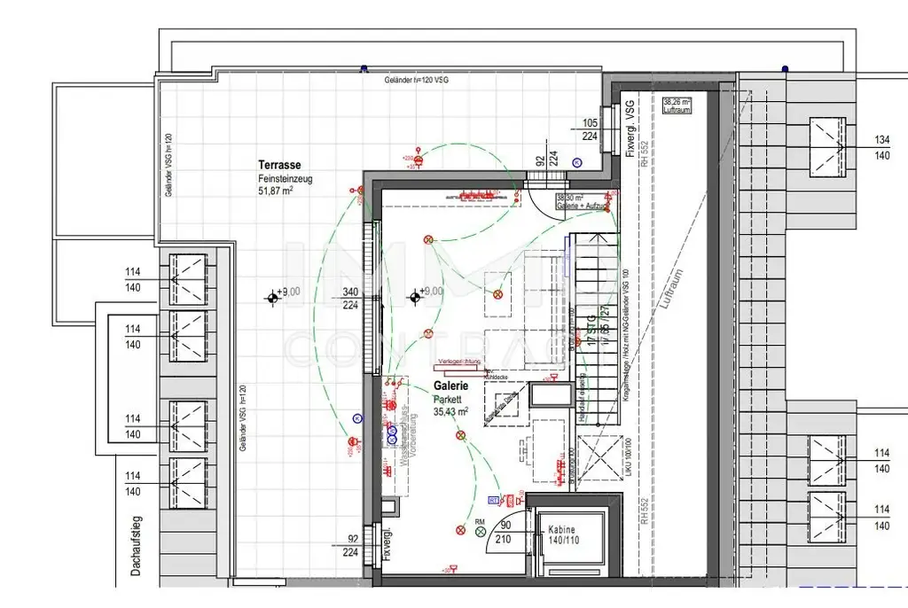 Luxus & Ruhe vereint – 5-Zimmer-DG-Wohnung mit Weitblick. ERSTBEZUG!