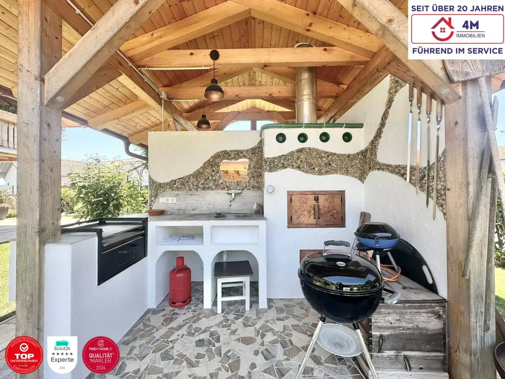 Traumhaus im Thermenland: Top-Einfamilienhaus mit idyllischem Garten in Bestlage Bad Loipersdorf