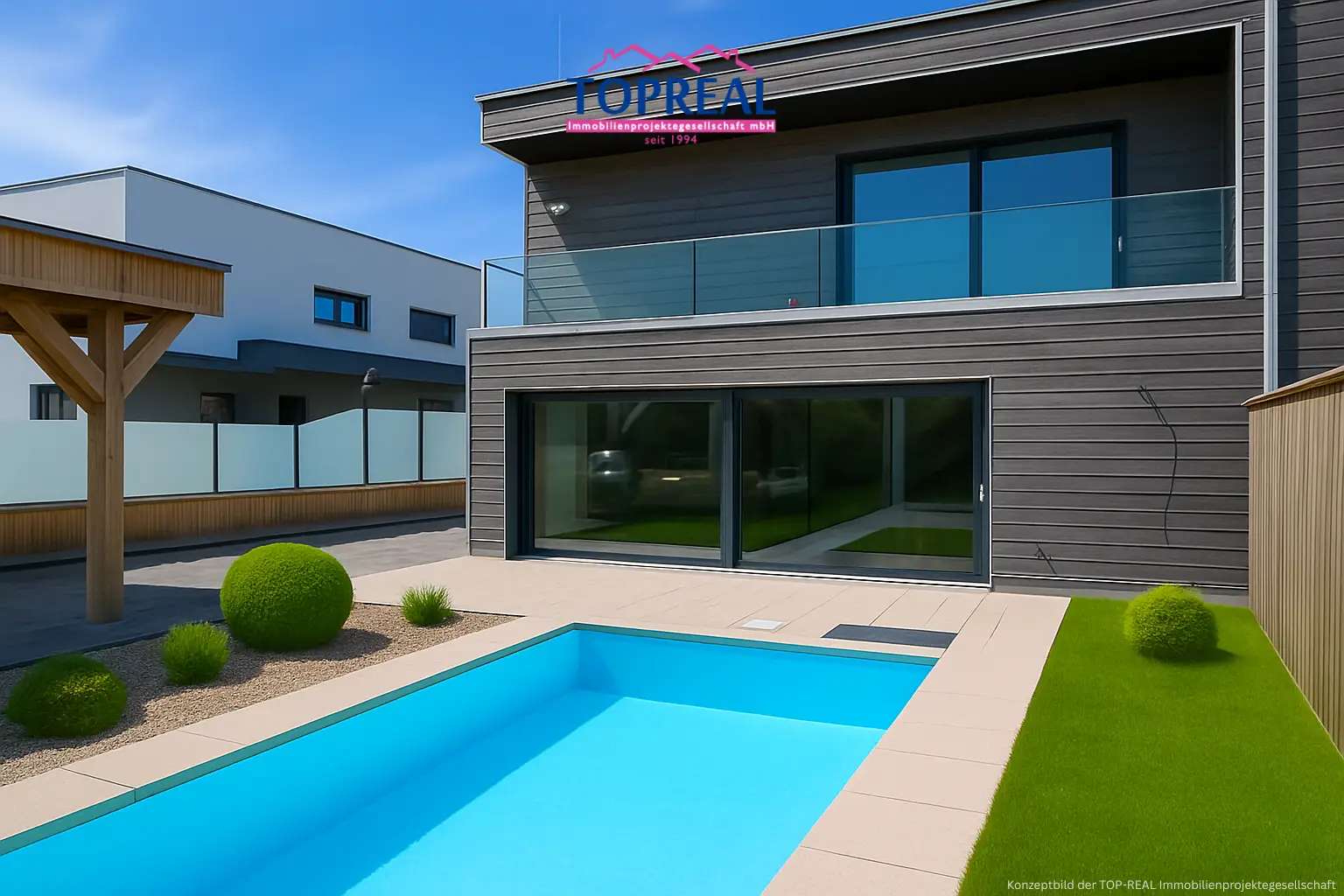 Modernes Wohnen auf höchstem Niveau: Erstbezug mit Smart Home, Salzwasserpool & 149 m² Wohnfläche in Wels-West