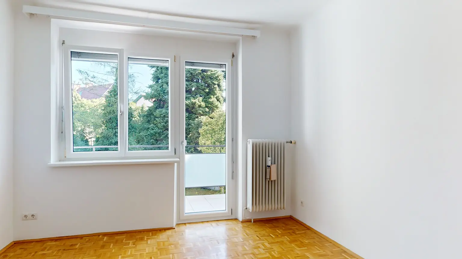 Hasenauerstraße: Umgeben von sattem Grün - Loggia Wohnung - gute Raumaufteilung - angenehme Nachbarschaft