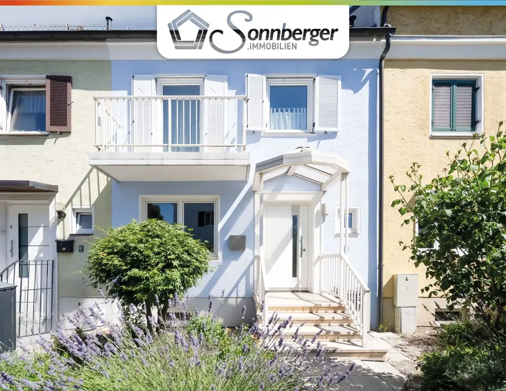 STADTOASE - Malerisches Reihenhaus mit Balkon und prachtvollem Garten in Linz/Spallerhof