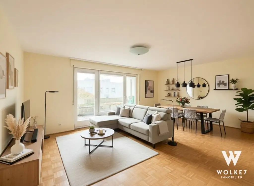 Helle 3-Zimmer-Wohnung mit Loggia in 1140 Wien I Ruhige Lage nahe Klinik Penzing
