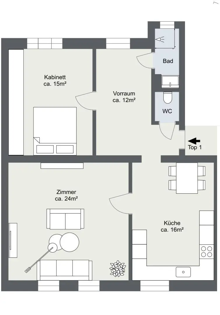 "Terassenwohnung in Mödling!"