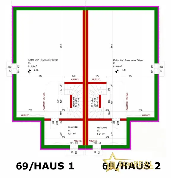 Grundriss Kellergeschoss