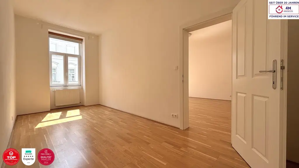 💎  Wohnen mit Stil: Helle 2-Zimmer Altbauwohnung in begehrter Top-Lage ☀️
