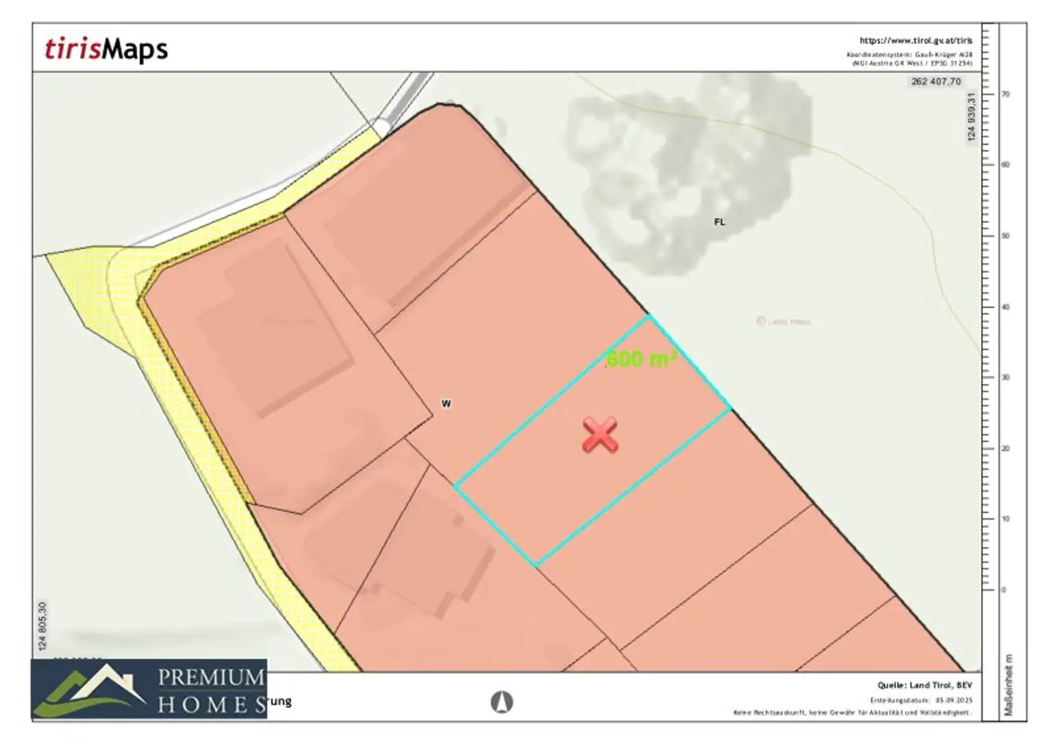 BREITENBACH am Inn - KLEINSÖLL - 600 m² Baugrundstück