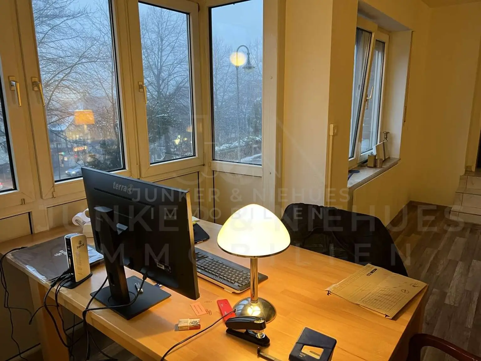 Erker im Wohnzimmer
