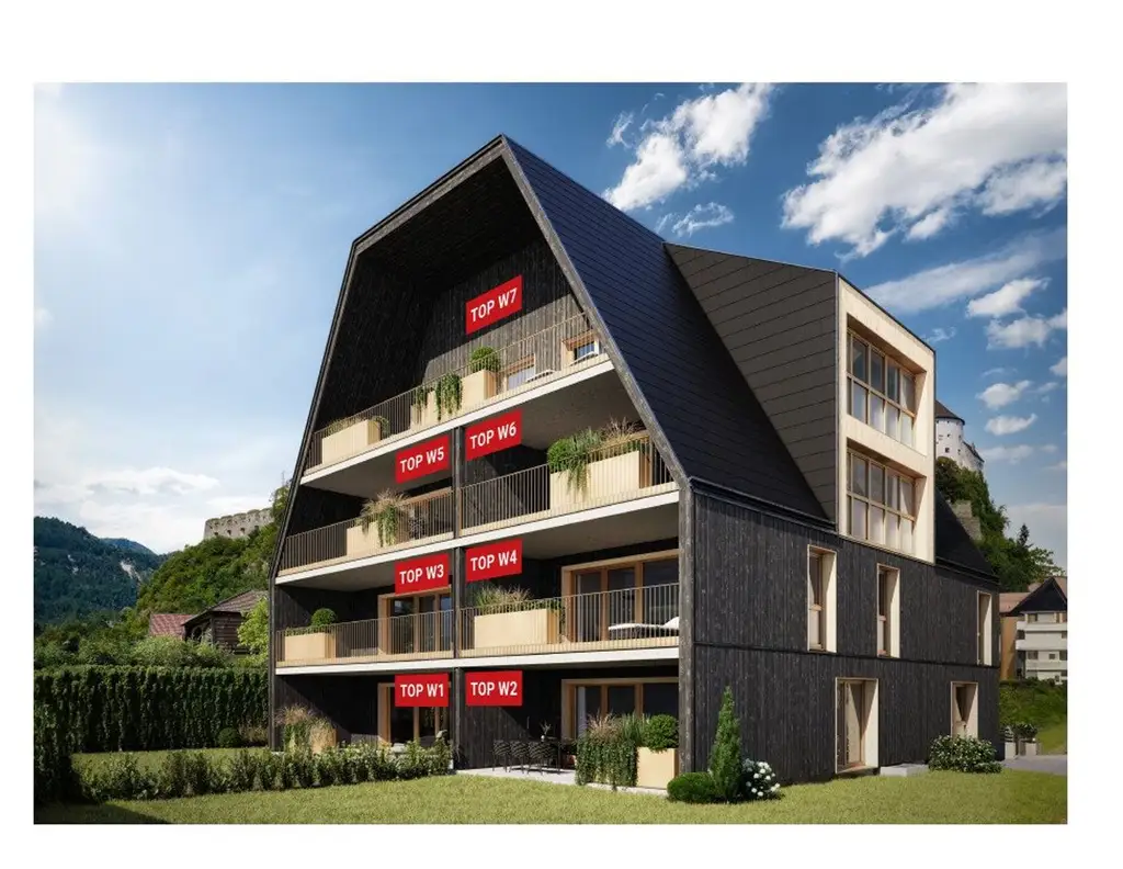 Erstbezug in Toplage - stilvolle 4-Zimmer-Wohnung in Kufstein