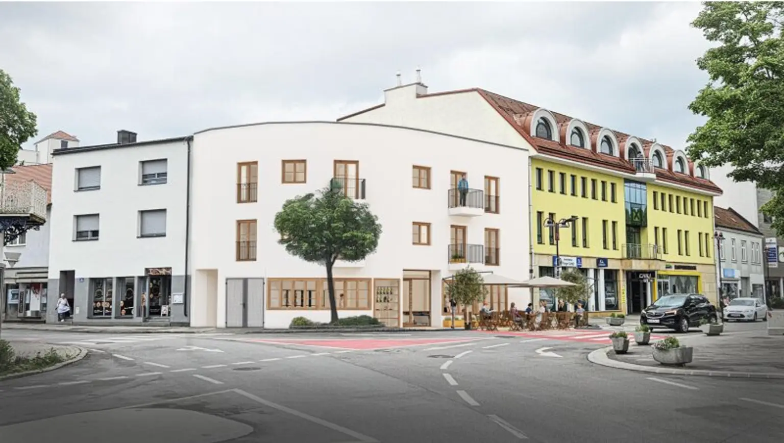 Straßenansicht (Entwurf)