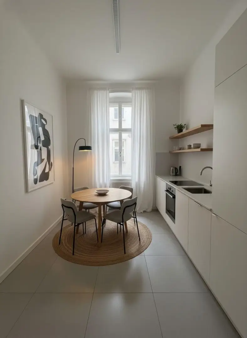 2 KI Küche und Esszimmer