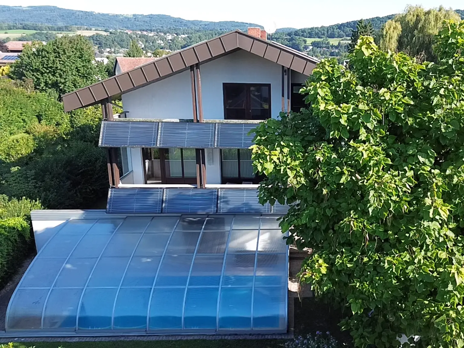 Mondänes Einfamilienhaus inmitten von Pöchlarn - Pool, Garten & Wellness inklusive!