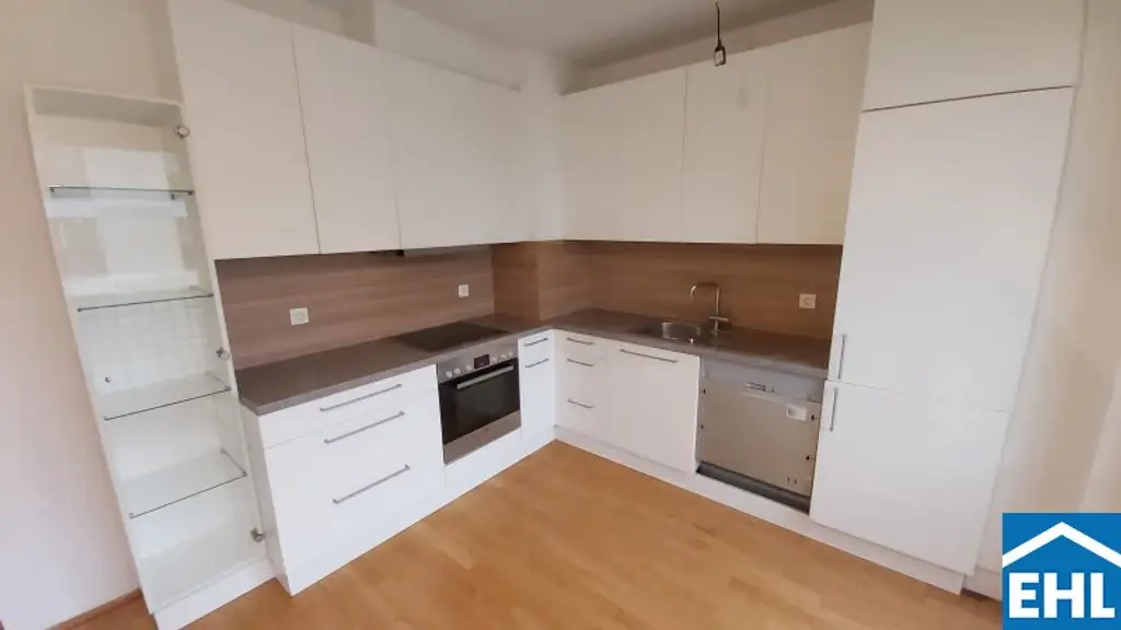 Großzügige 2-Zimmerwohnung mit Freifläche - Leben in der Seestadt!