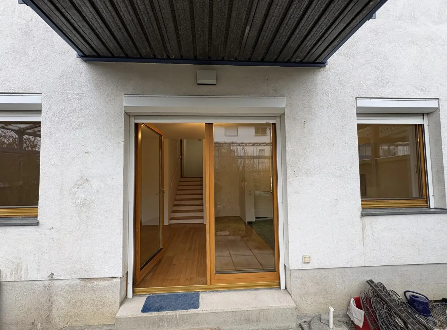 Ansicht von der Terrasse