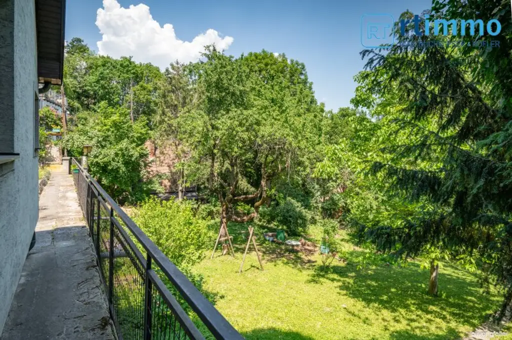 SELTENE GELEGENHEIT AM FUSSE DES KAHLENBERGS: Haus mit 835 qm Eigengrund zu kaufen + ca. 2500 qm anschließenden, sehr günstigen Pachtgrund zu übernehmen!