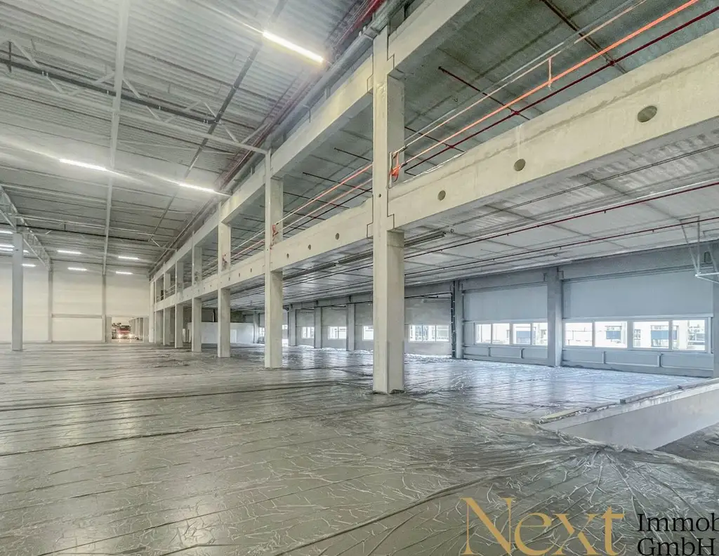NEUBAU - Lager-/Produktionshalle (optional mit Büroflächen) in Enns/Ennshafen zu vermieten!
