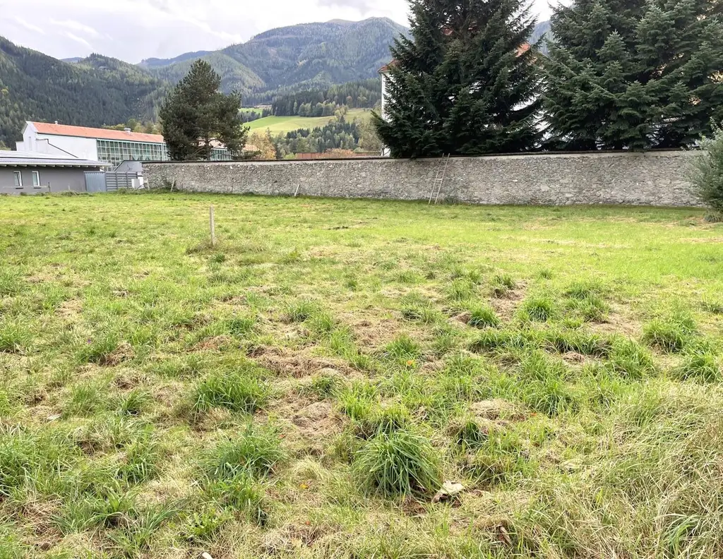 Grundstück, Mautern , Top Lage im Ortskern ,1845 m²  , Widmung 0,5-2,0