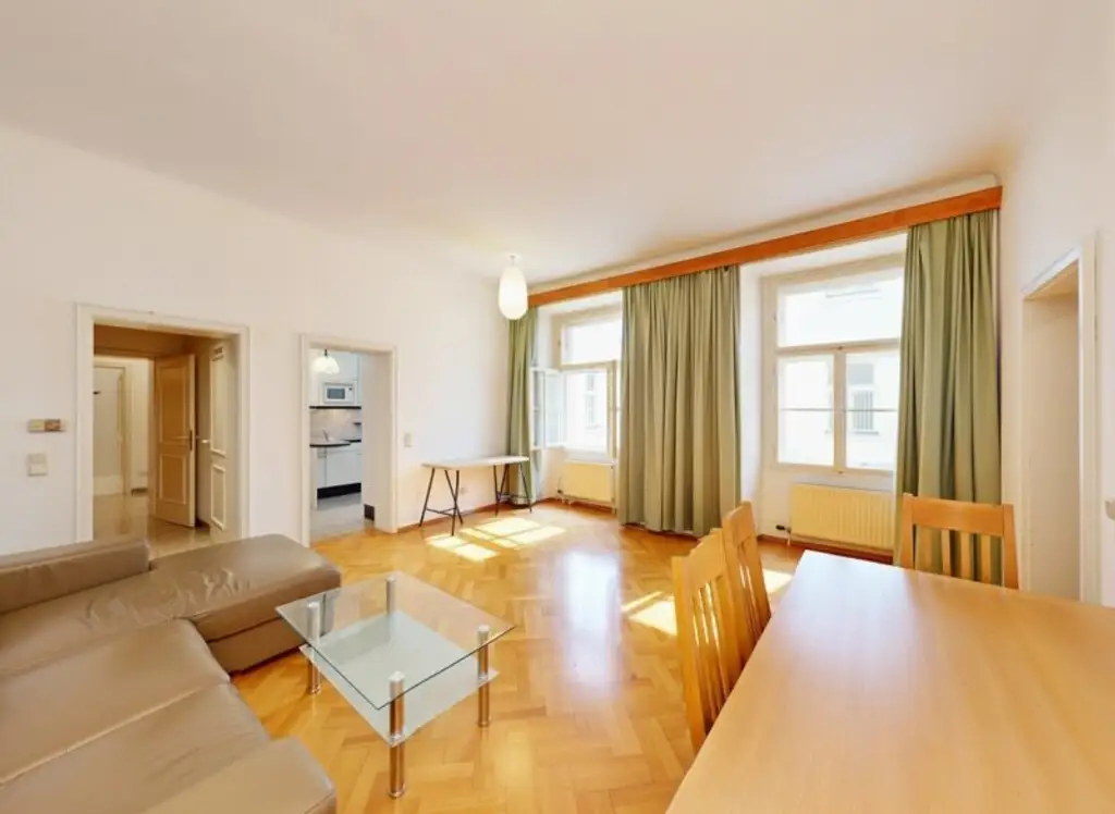 Wohnen an der Seilerstätte! Premium-Lage 1. Bezirk! 2-Zimmer-Altbauwohnung!