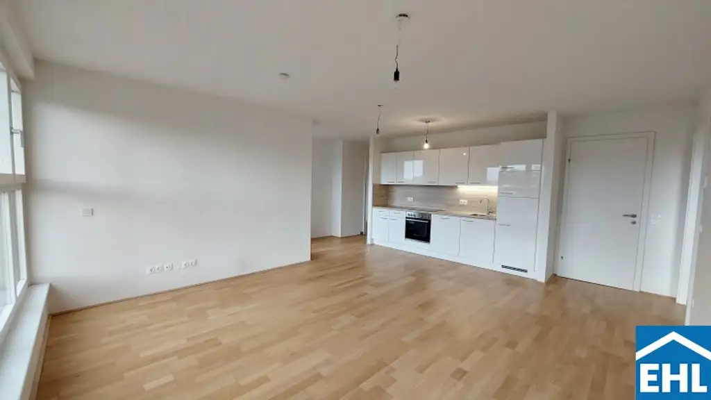 LEOPOLD XXI – Lichtdurchflutete 3-Zimmer-Dachgeschosswohnung mit 2 Balkonen!