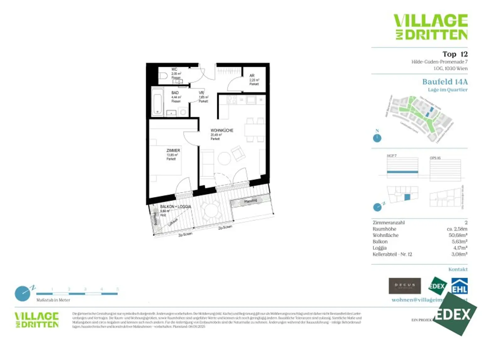 VILLAGE IM DRITTEN | BAUFELD 14A | 5-ZIMMER GARTENWOHNUNG